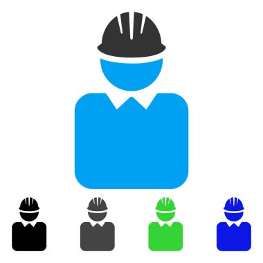 Mühendis düz simgesi