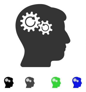 Kafa düz döndürme simgesi jant