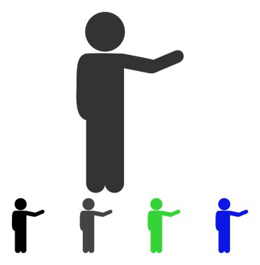 Çocuk düz simge göster