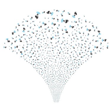 Kaynak akışı radyo vericisi simgeleri