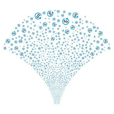 Kaynak geri ödeme akışı simgeleri