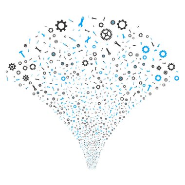 Kaynak akışı onarım aletleri simgeleri