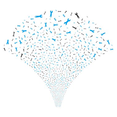 Kaynak akışı somun anahtarları, anahtarları ve simgeleri