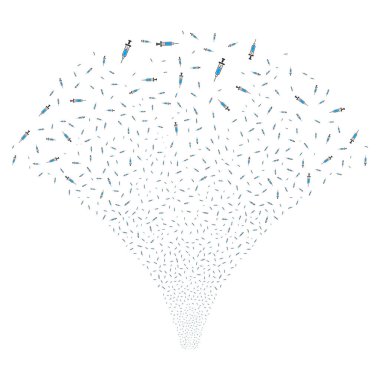 Kaynak şırınga akışı simgeleri