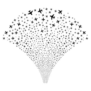 Kaynak uçak akışı simgeleri