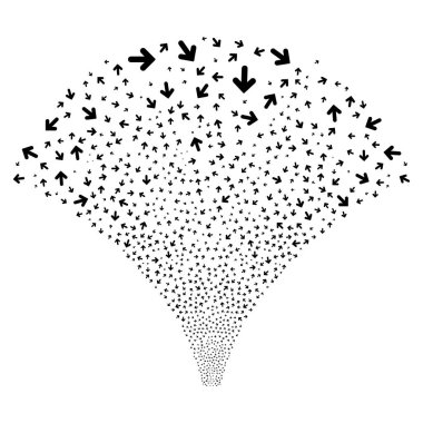 Kaynak akışı ok yönünü simgeler