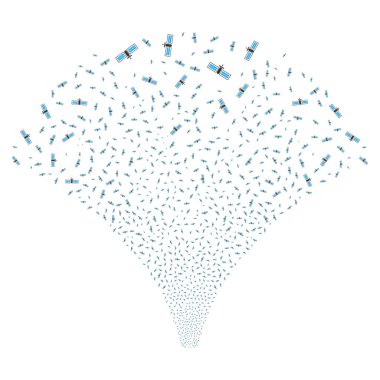 Kaynak uydu akışı simgeleri