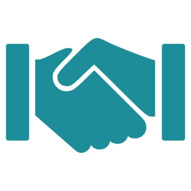 İlişki karşılıklı düz vektör simgesi