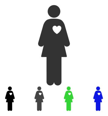 Metresi düz simgesi