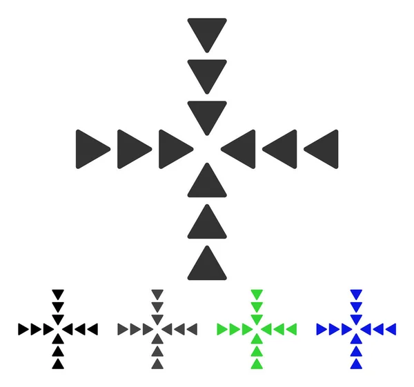 Icono plano de dirección interior — Archivo Imágenes Vectoriales