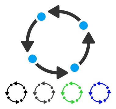 Düz simgesini Döndür