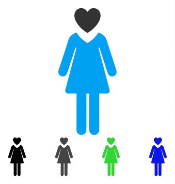 Metresi düz simgesi