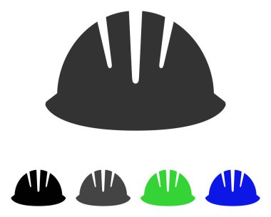 Kask düz simgesini Oluşturucu