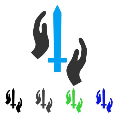 Klasik Guard düz simgesi