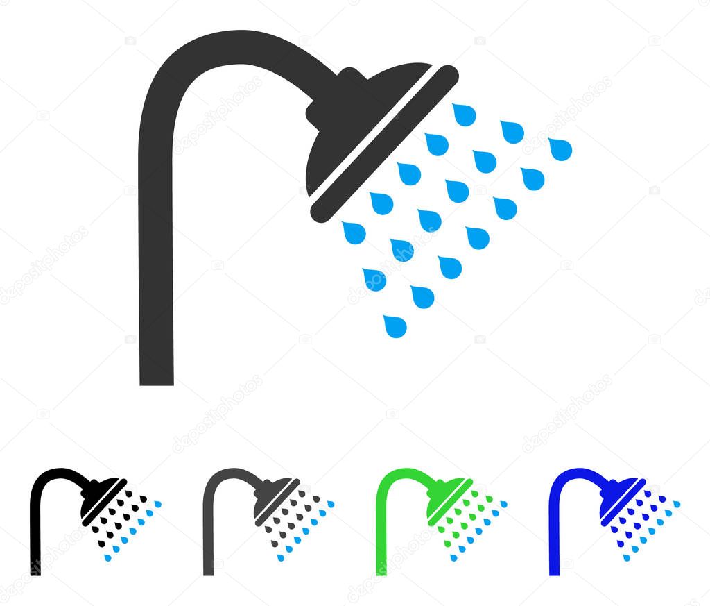 Shower Flat Icon