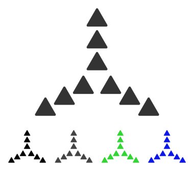 Dış yönünde düz simgesi