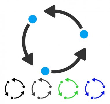 Düz simgesini Döndür