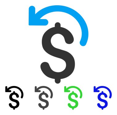 Ödeme düz simgesini geri almak