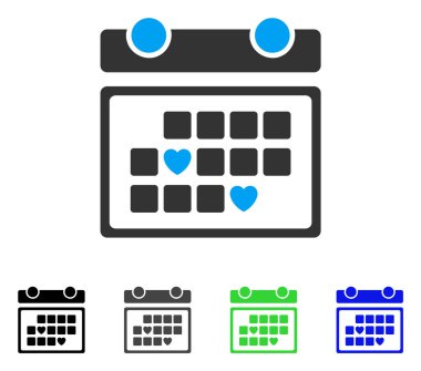 En sevdiğim gün düz simgesi