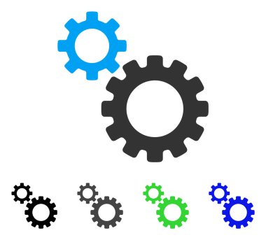 Şanzıman vites düz simgesi