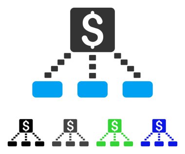 Fişleri Paraya Çevirme düzenini düz simgesi