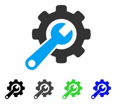 Araçlar düz simgesi