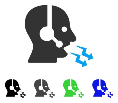 İşleç Not düz simgesi