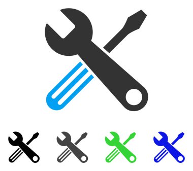 Araçlar düz simgesi