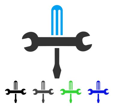 Araçlar düz simgesi