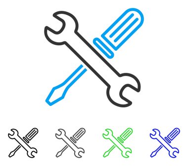 Araçlar düz simgesi ayarlama