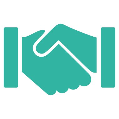 İlişki karşılıklı düz vektör simgesi