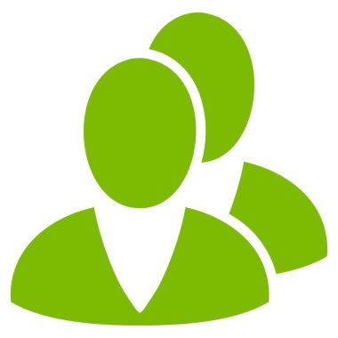 Kullanıcılar düz vektör simgesi