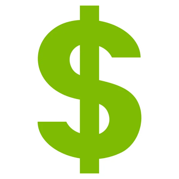 Dolar Symbol wektor płaski ikona — Wektor stockowy