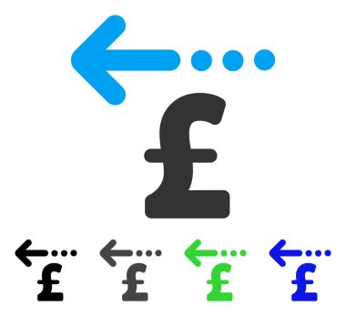Lirası düz simgesi iade