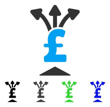 Pay Lirası düz kutsal kişilerin resmi