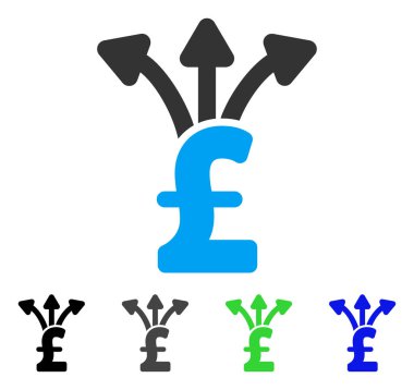 Pay Lirası düz kutsal kişilerin resmi