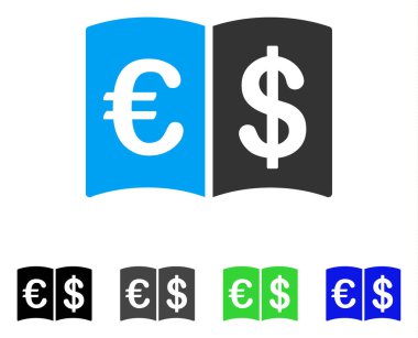 Uluslararası katalog düz simgesi