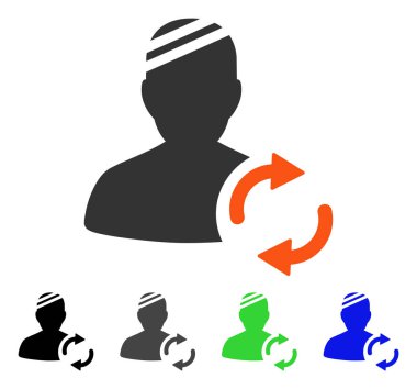 Hasta düz simgesi Yenile