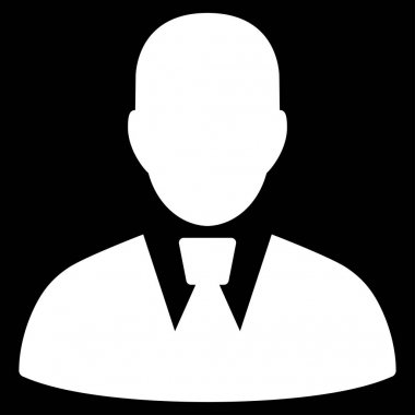 Yönetici Düz Simgesi