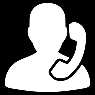 Resepsiyon düz simgesi