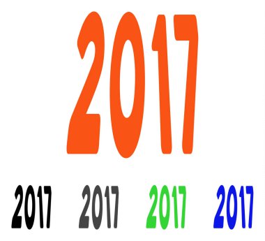 2017 metin düz simgesi