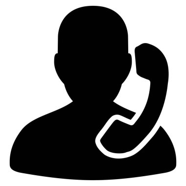 Resepsiyon düz simgesi