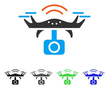 Casus uçağı düz simgesi