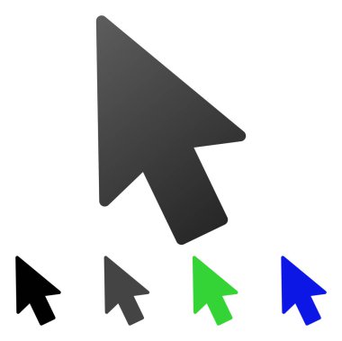 Fare işaretçisini daire degrade simgesi