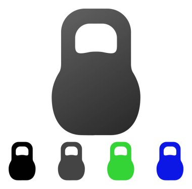 Ağırlık daire degrade simgesi