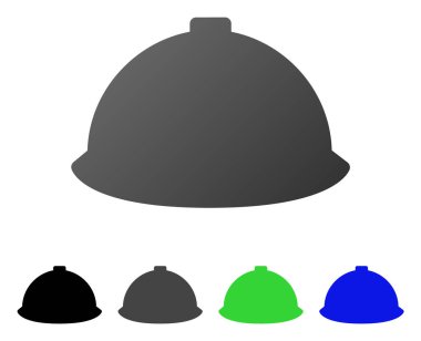 Degrade simgesini Oluşturucu kask düz