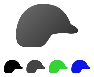 Motosiklet kask daire degrade simgesi