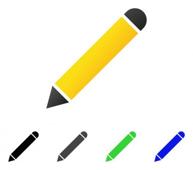 Kalem düz degrade simgesi