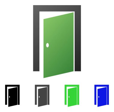 Kapı daire degrade simgesi