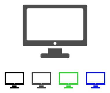 flat monitör simgesini